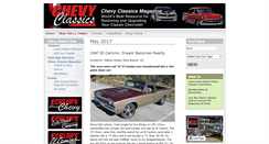 Desktop Screenshot of chevyclassicsclub.com